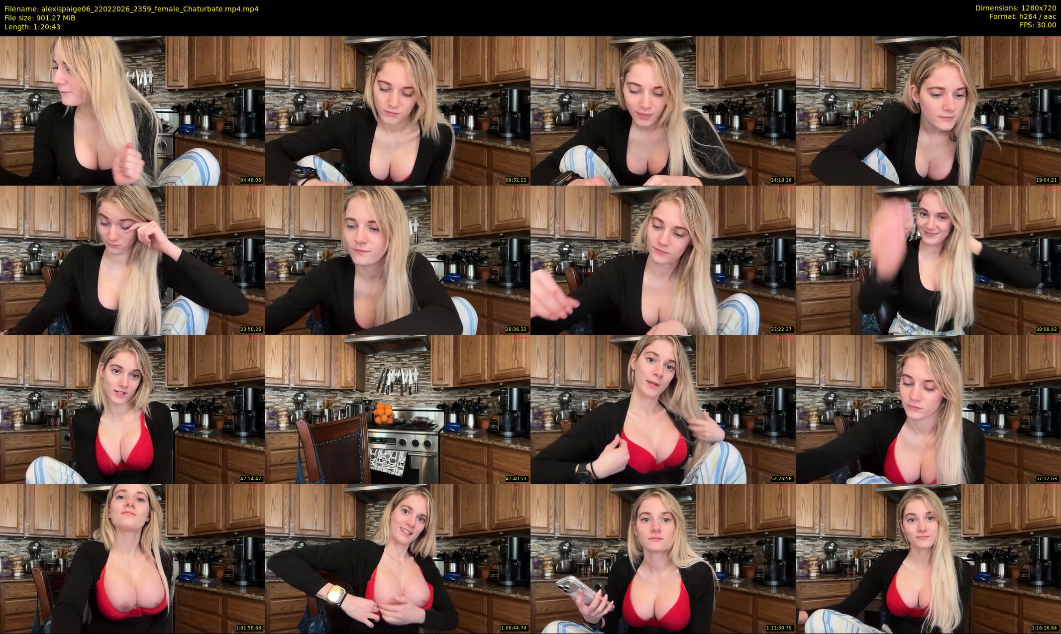 alexispaige06 — 81 minute Chaturbate female cam show recording, 720p, Feb 22, 2026
