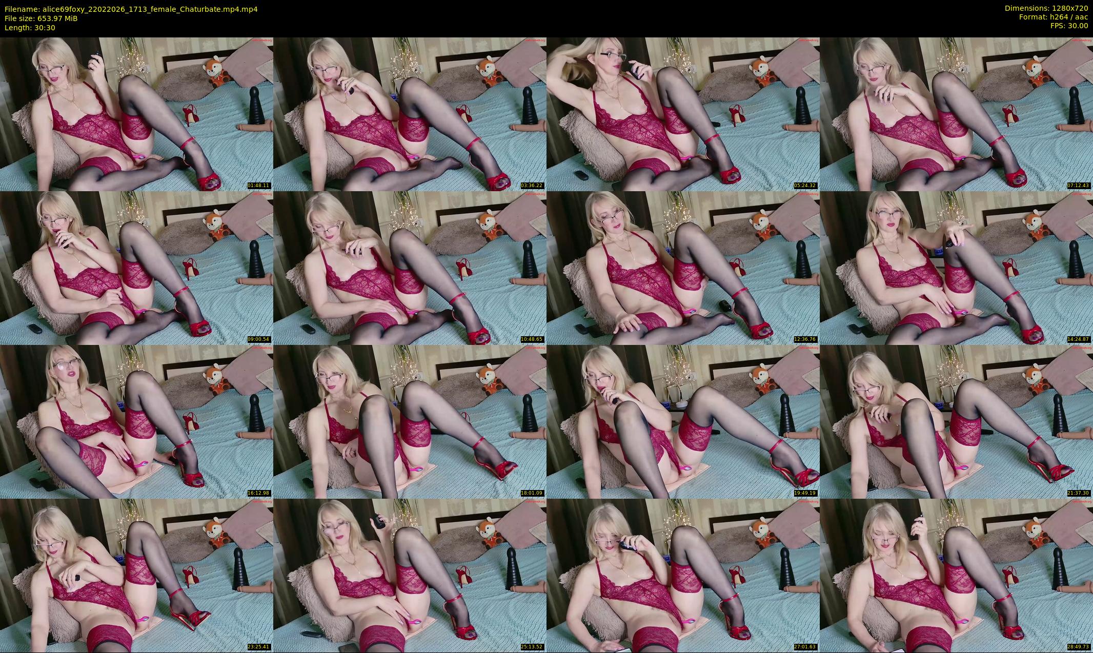 alice69foxy — 31 minute Chaturbate female cam show recording, 720p, Feb 22, 2026