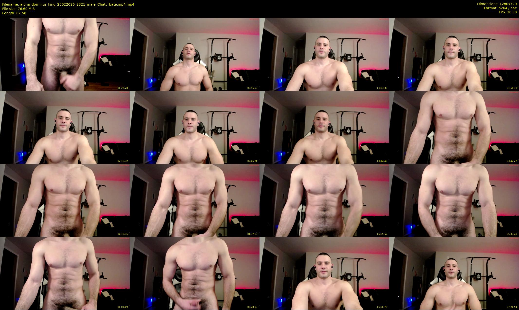 alpha_dominus_king — 8 minute Chaturbate male cam show recording, 720p, Feb 20, 2026