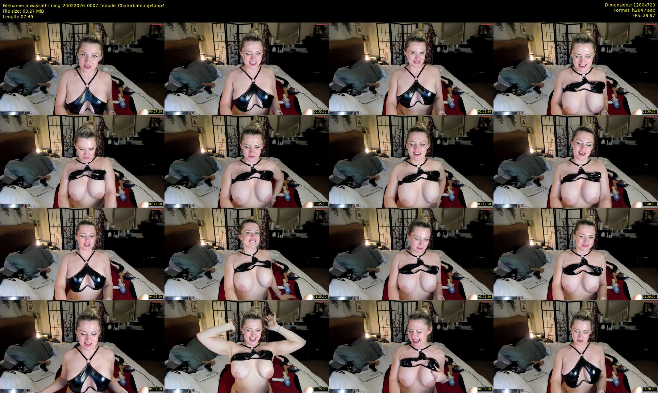 alwaysaffirming — 8 minute Chaturbate couple cam show recording, 720p, Feb 24, 2026