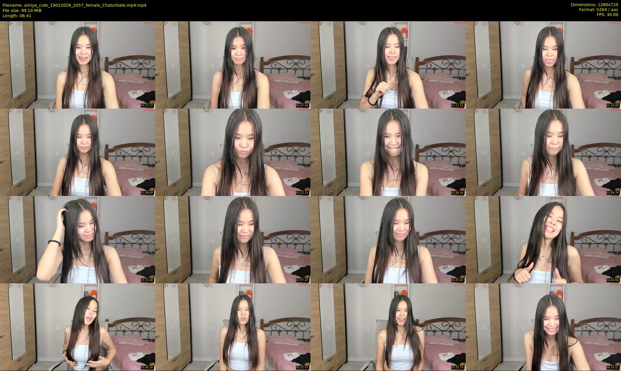 amiya_cute — 7 minute Chaturbate female cam show recording, 720p, Feb 19, 2026