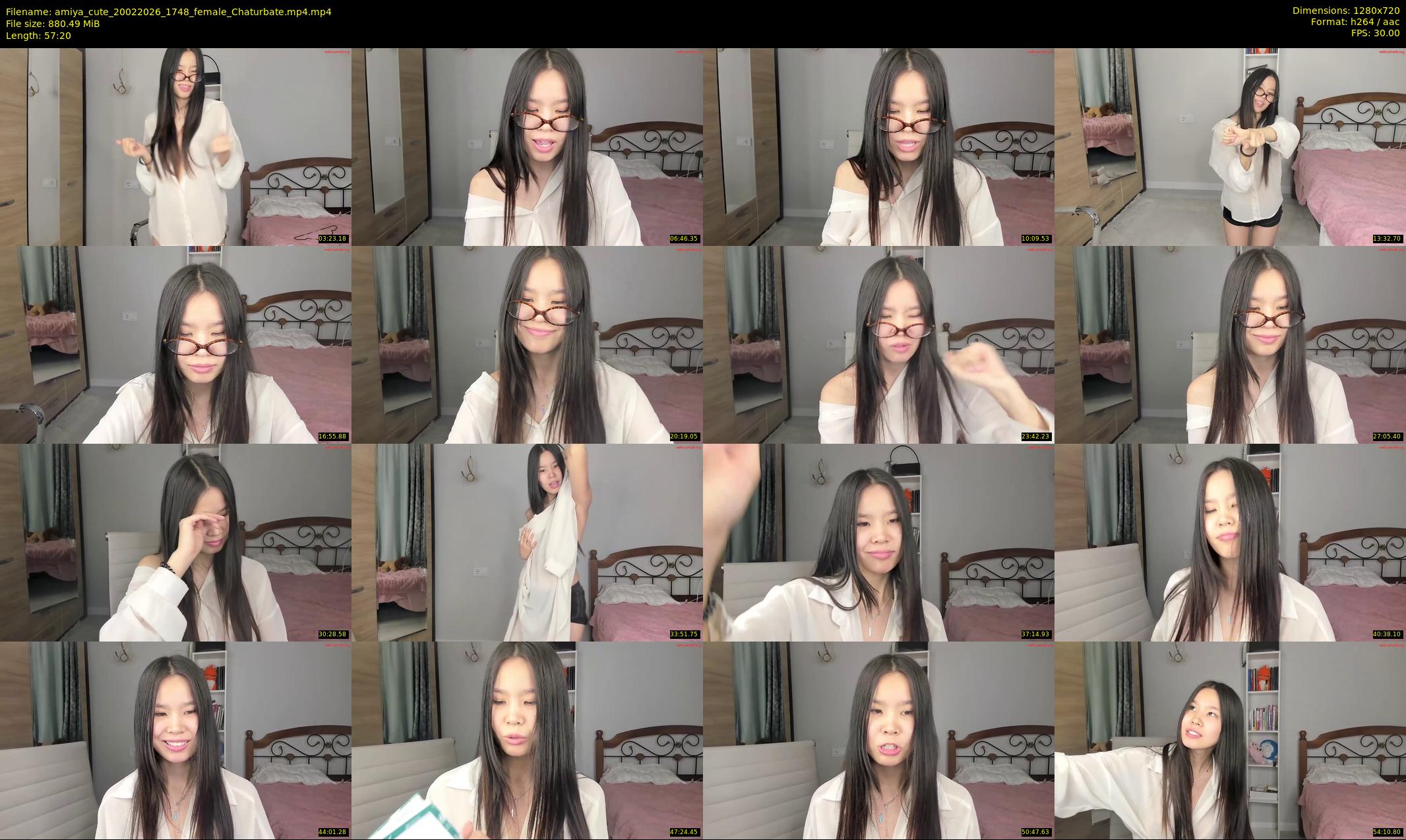 amiya_cute — 58 minute Chaturbate female cam show recording, 720p, Feb 20, 2026