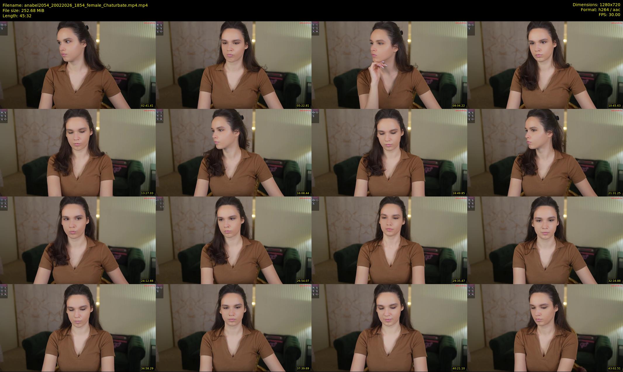 anabel2054 — 46 minute Chaturbate female cam show recording, 720p, Feb 20, 2026