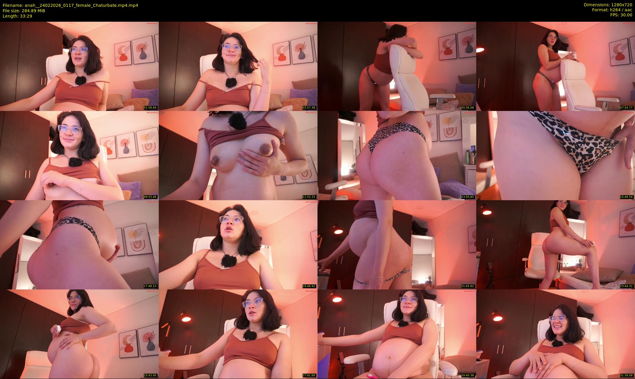 anah_ — 34 minute Chaturbate female cam show recording, 720p, Feb 24, 2026