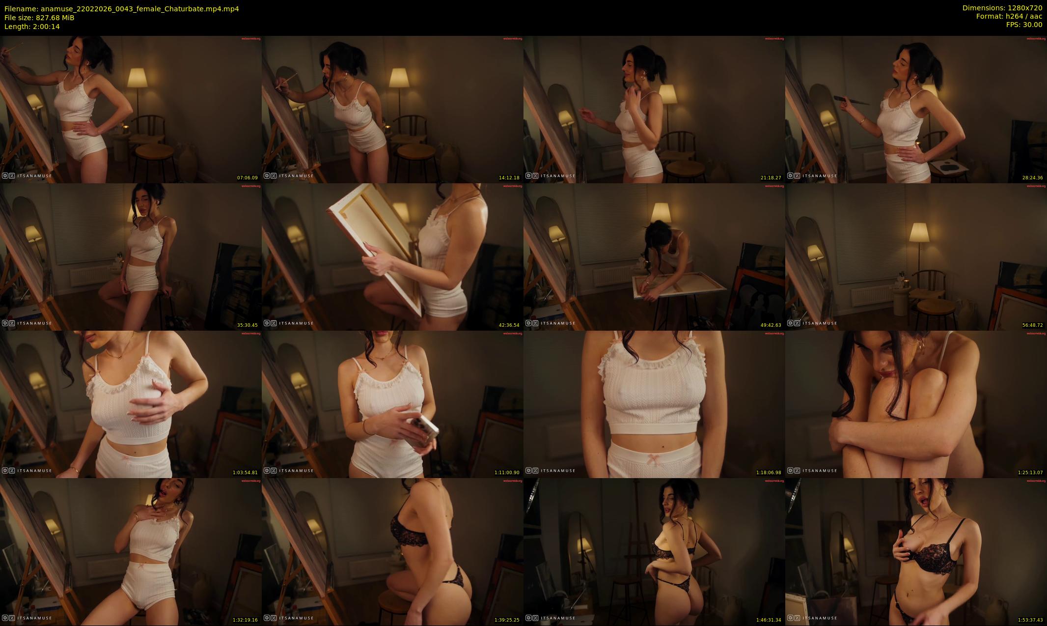 anamuse — 121 minute Chaturbate female cam show recording, 720p, Feb 22, 2026