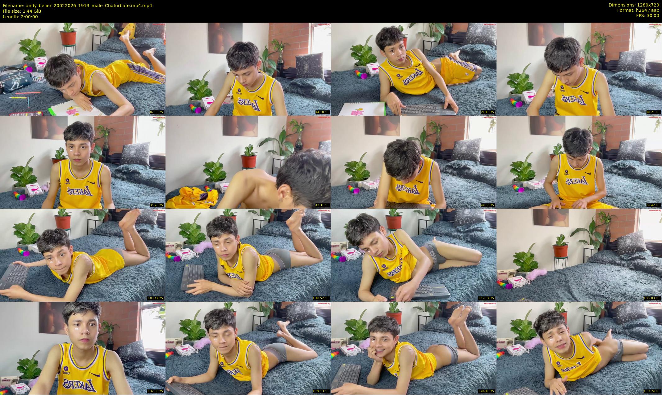 andy_belier — 120 minute Chaturbate male cam show recording, 720p, Feb 20, 2026