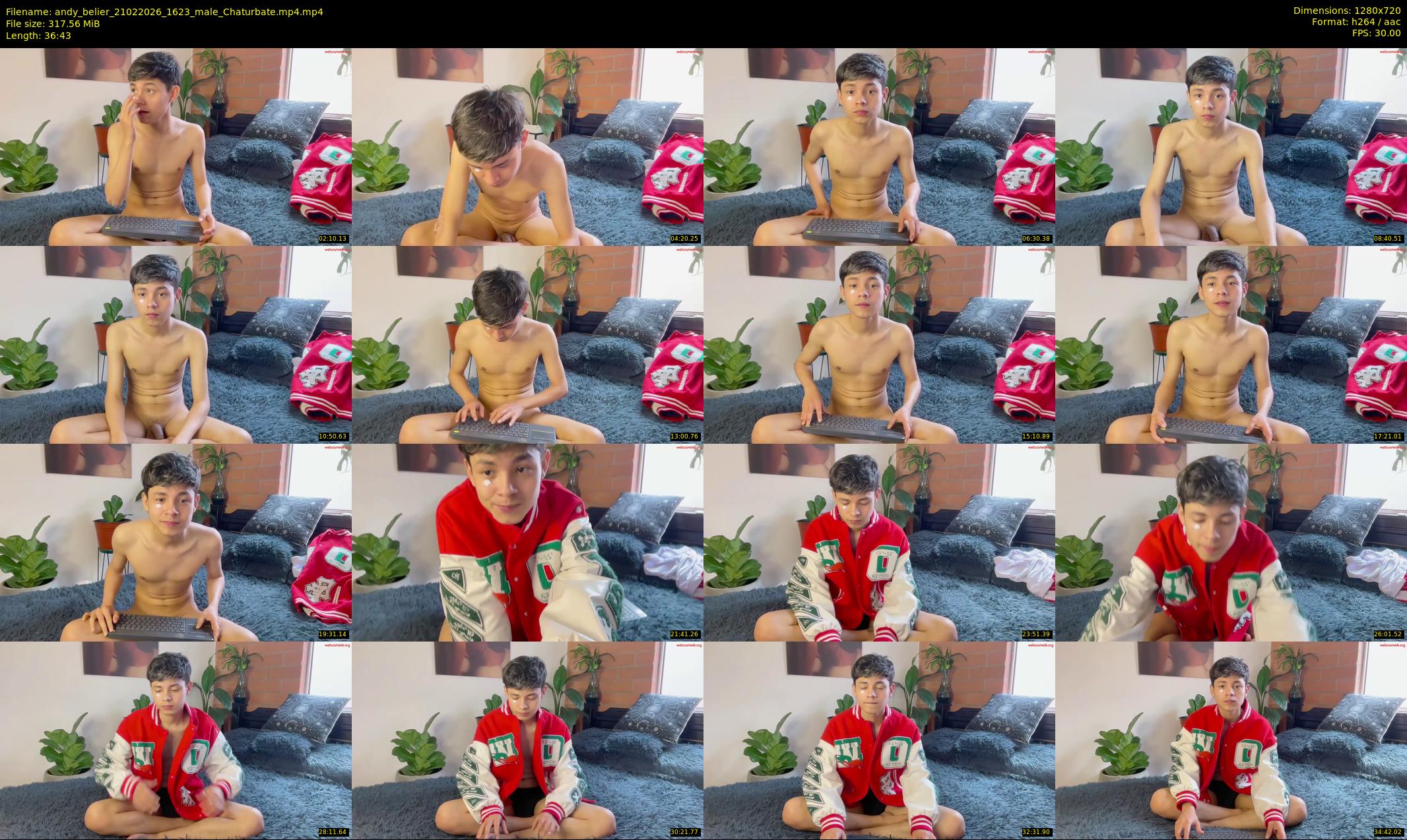 andy_belier — 37 minute Chaturbate male cam show recording, 720p, Feb 21, 2026