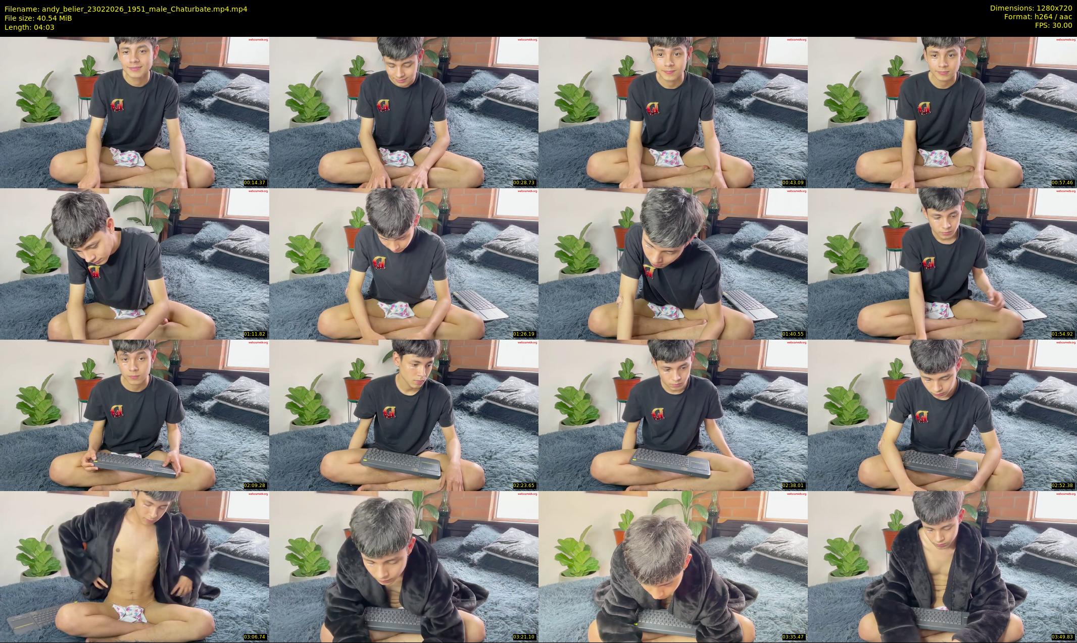 andy_belier — 5 minute Chaturbate male cam show recording, 720p, Feb 23, 2026