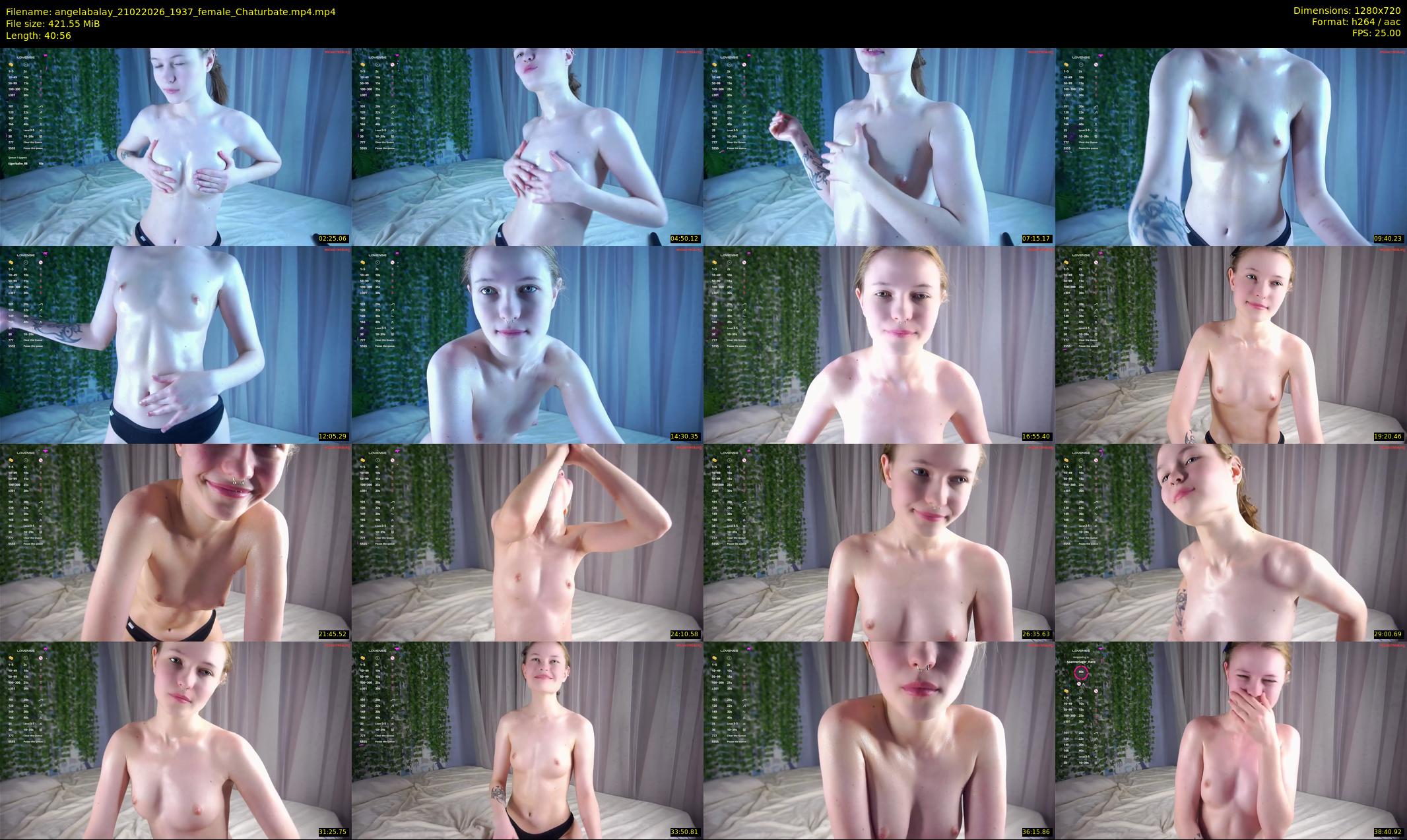 angelabalay — 41 minute Chaturbate female cam show recording, 720p, Feb 21, 2026