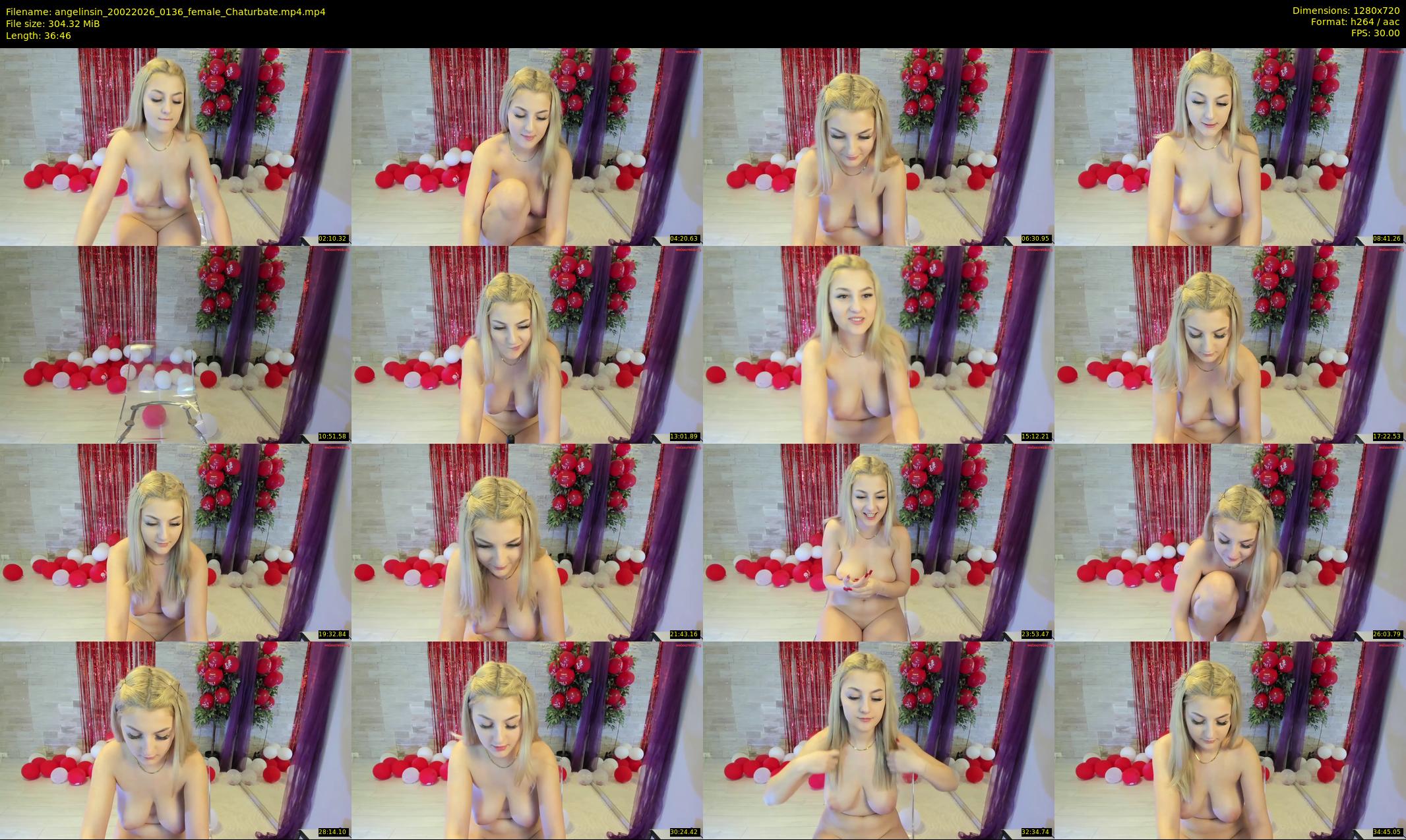 angelinsin — 37 minute Chaturbate female cam show recording, 720p, Feb 20, 2026