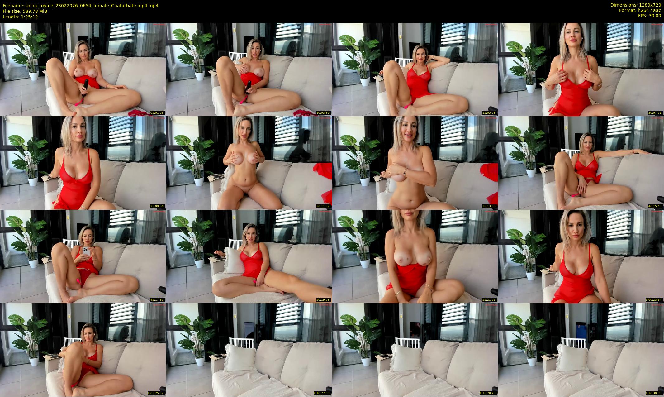 anna_royale — 86 minute Chaturbate female cam show recording, 720p, Feb 23, 2026