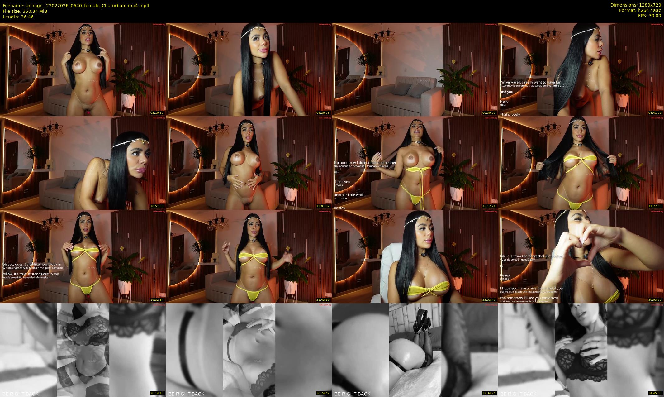 annagr_ — 37 minute Chaturbate female cam show recording, 720p, Feb 22, 2026