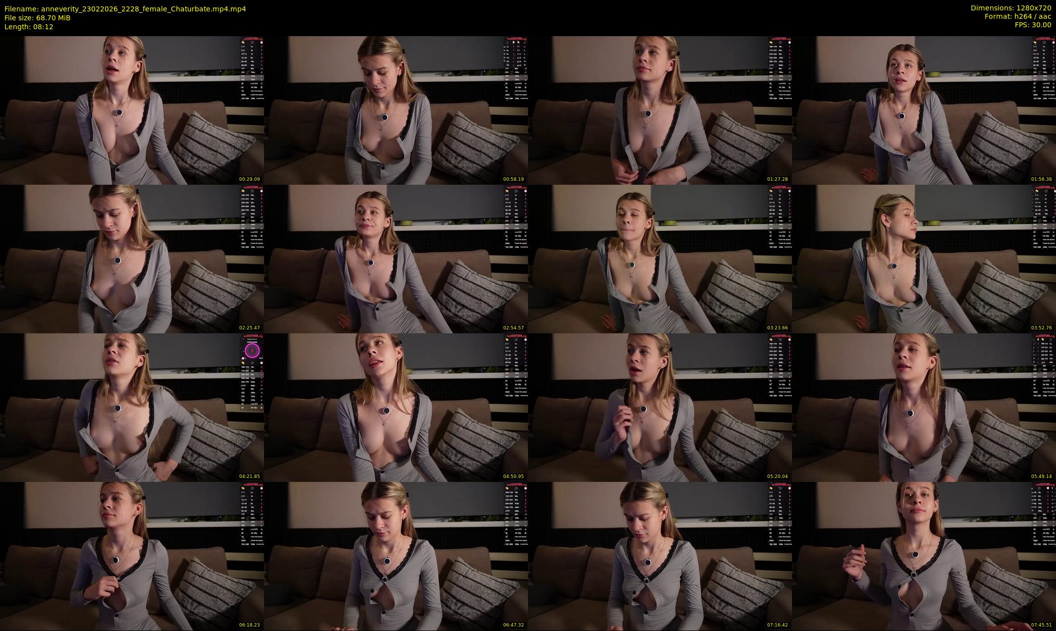 anneverity — 9 minute Chaturbate female cam show recording, 720p, Feb 23, 2026
