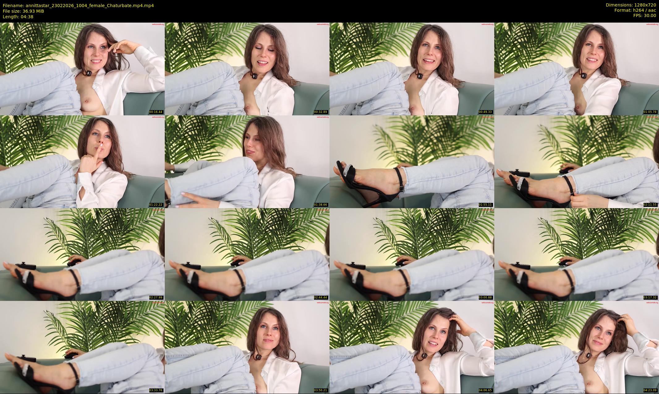 annittastar — 5 minute Chaturbate female cam show recording, 720p, Feb 23, 2026