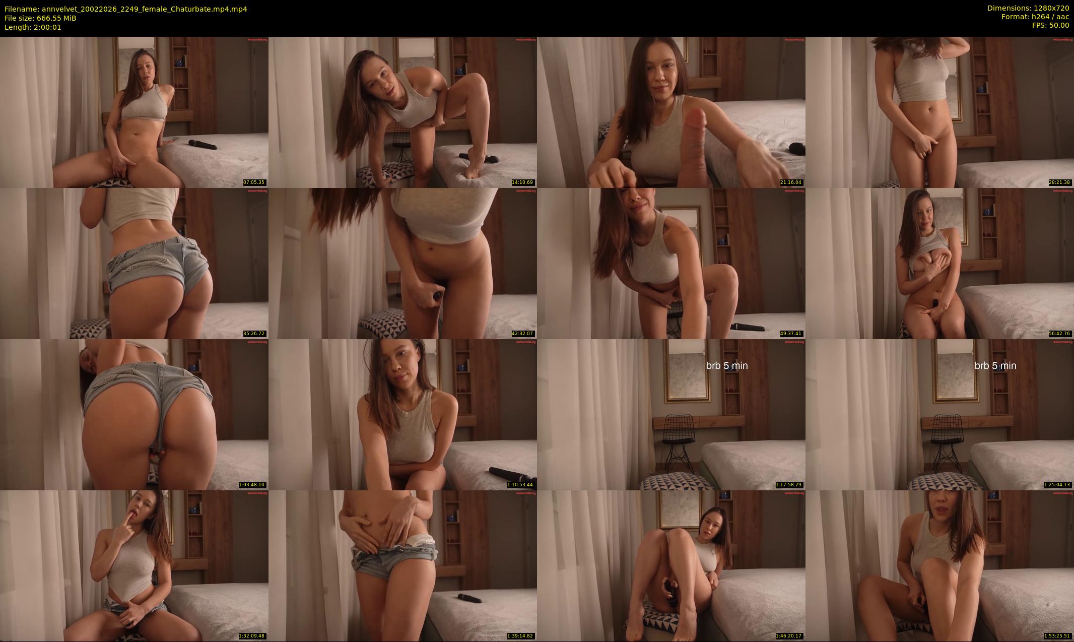 annvelvet — 121 minute Chaturbate couple cam show recording, 720p, Feb 20, 2026
