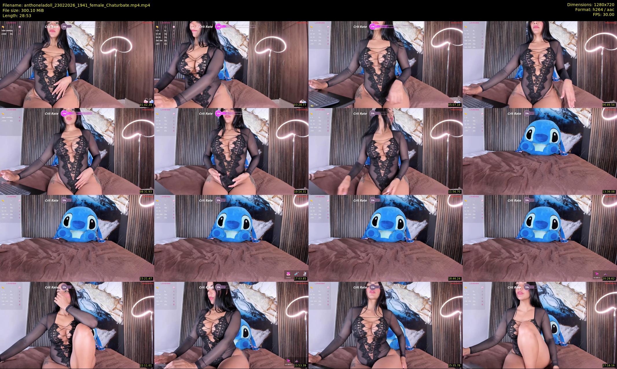 anthoneladoll — 29 minute Chaturbate female cam show recording, 720p, Feb 23, 2026