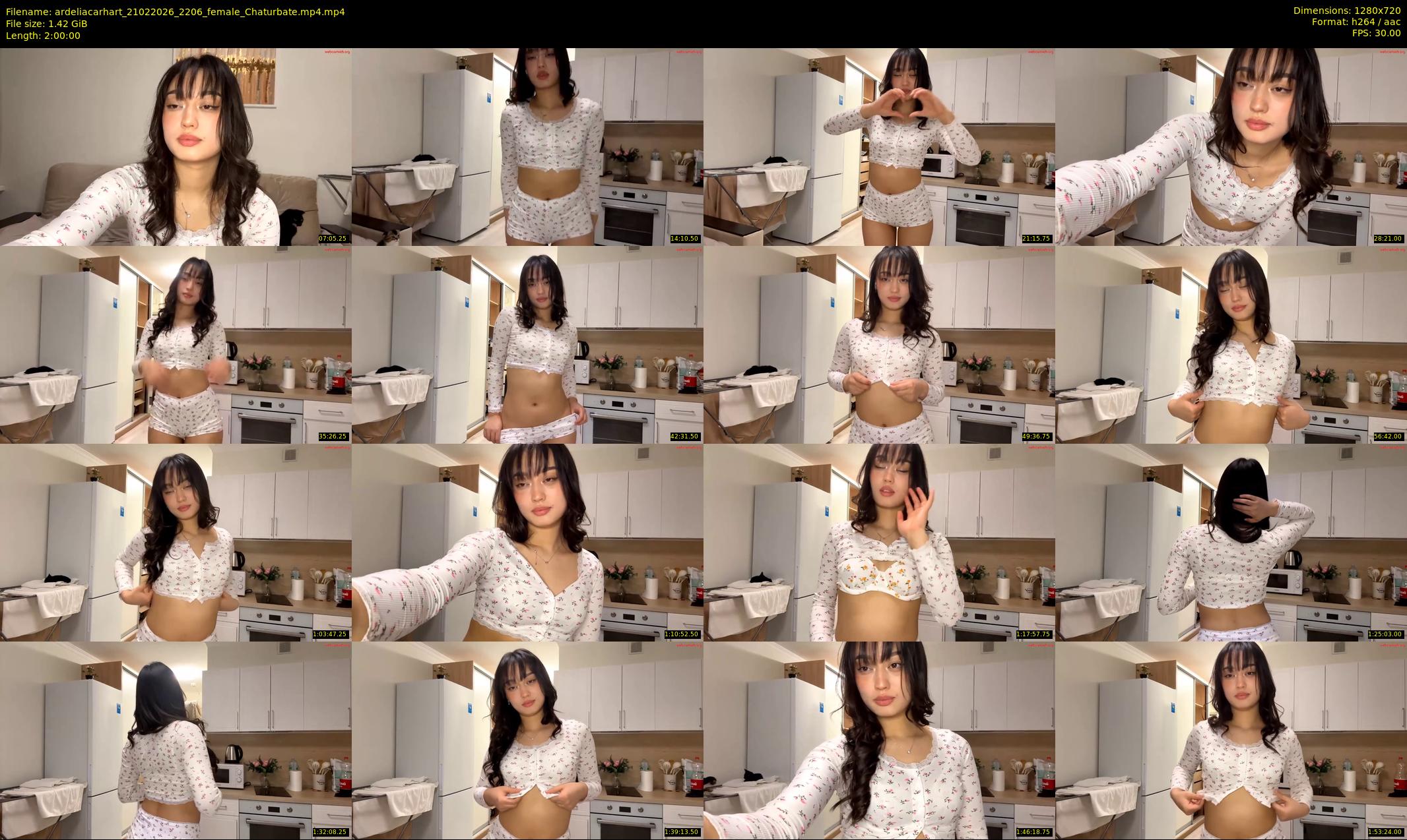 ardeliacarhart — 120 minute Chaturbate female cam show recording, 720p, Feb 21, 2026