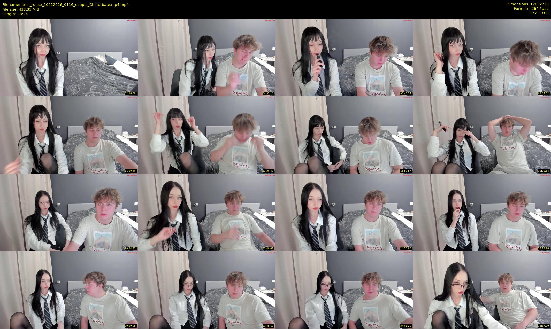 ariel_rouse — 39 minute Chaturbate female cam show recording, 720p, Feb 20, 2026