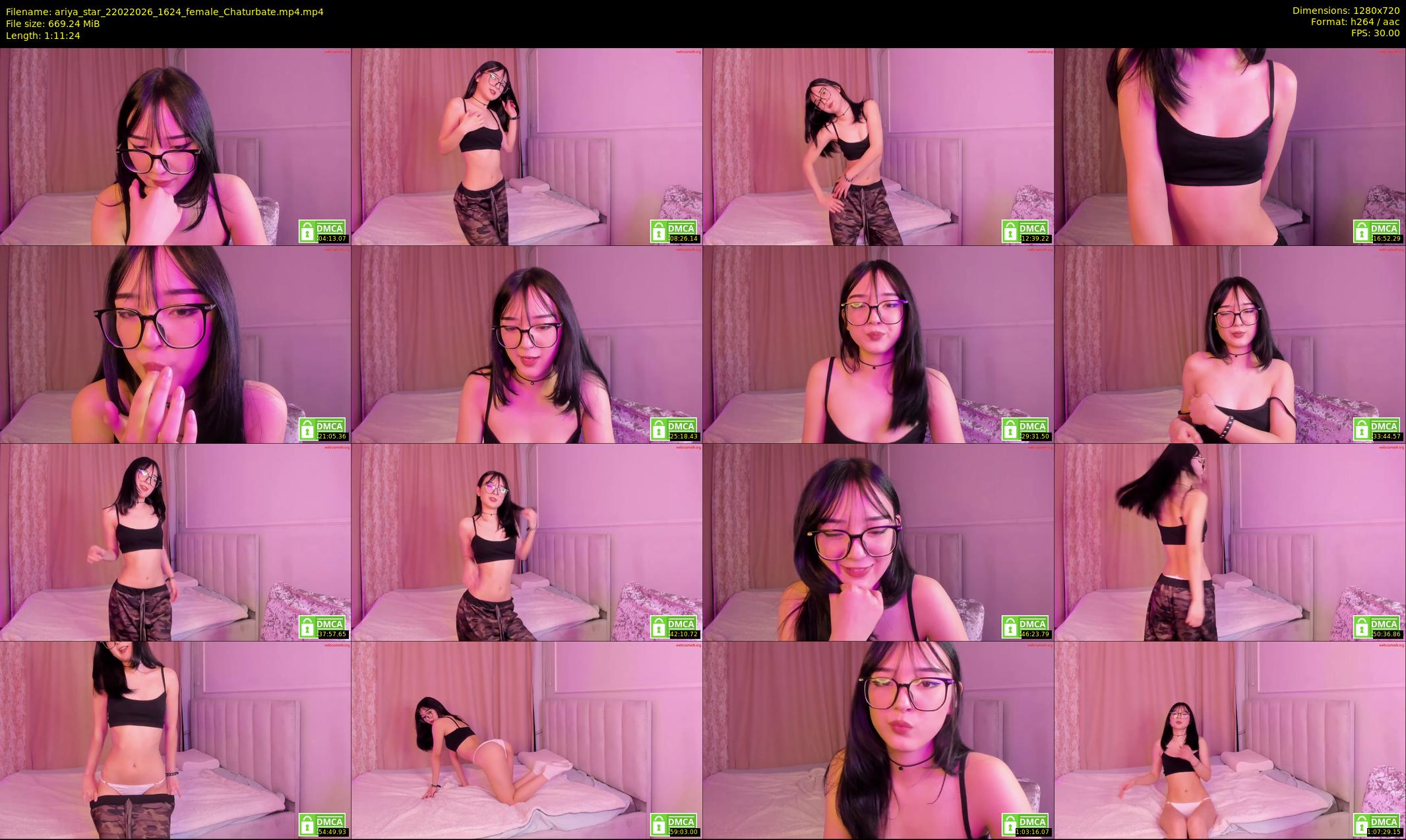 ariya_star — 72 minute Chaturbate female cam show recording, 720p, Feb 22, 2026
