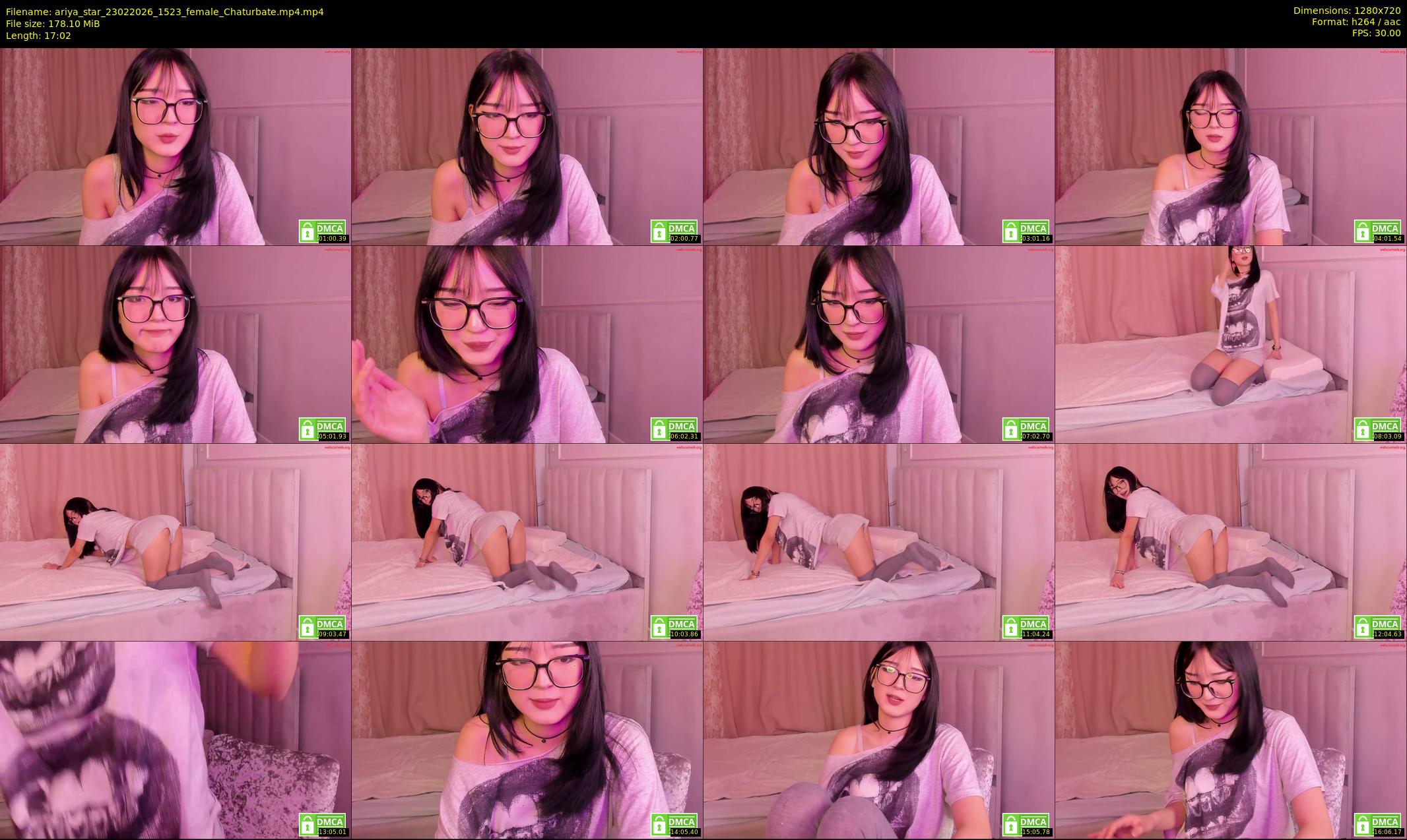 ariya_star — 18 minute Chaturbate female cam show recording, 720p, Feb 23, 2026