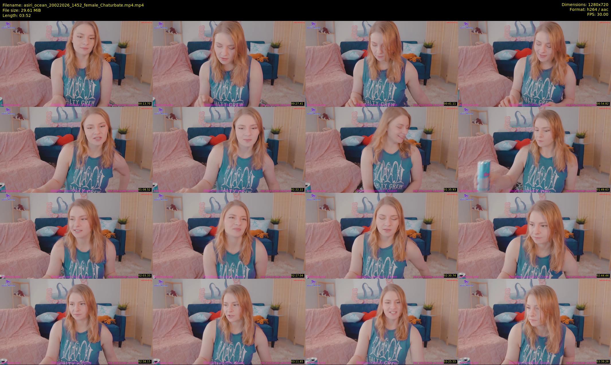 asiri_ocean — 4 minute Chaturbate female cam show recording, 720p, Feb 20, 2026