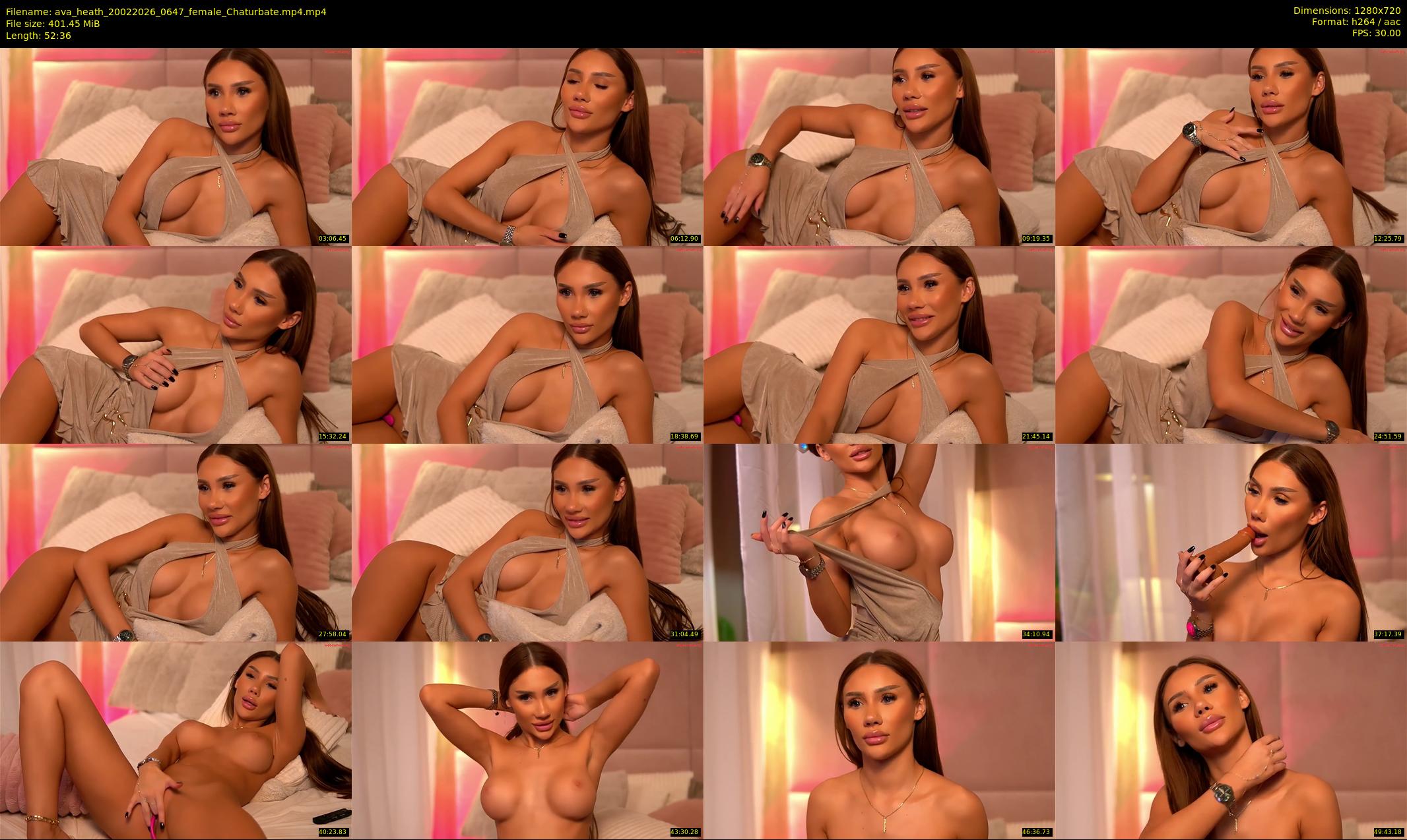 ava_heath — 53 minute Chaturbate female cam show recording, 720p, Feb 20, 2026