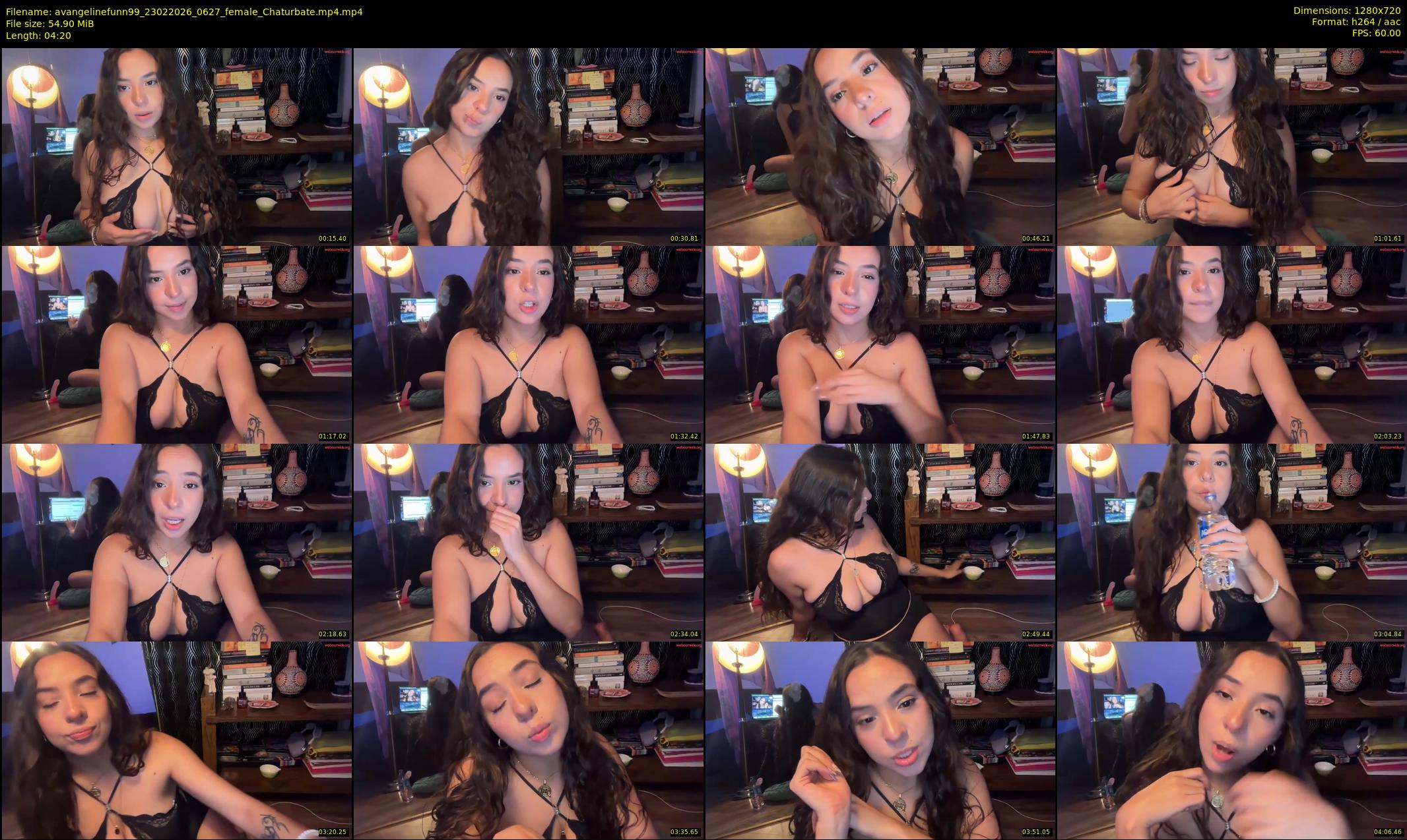 avangelinefunn99 — 5 minute Chaturbate female cam show recording, 720p, Feb 23, 2026