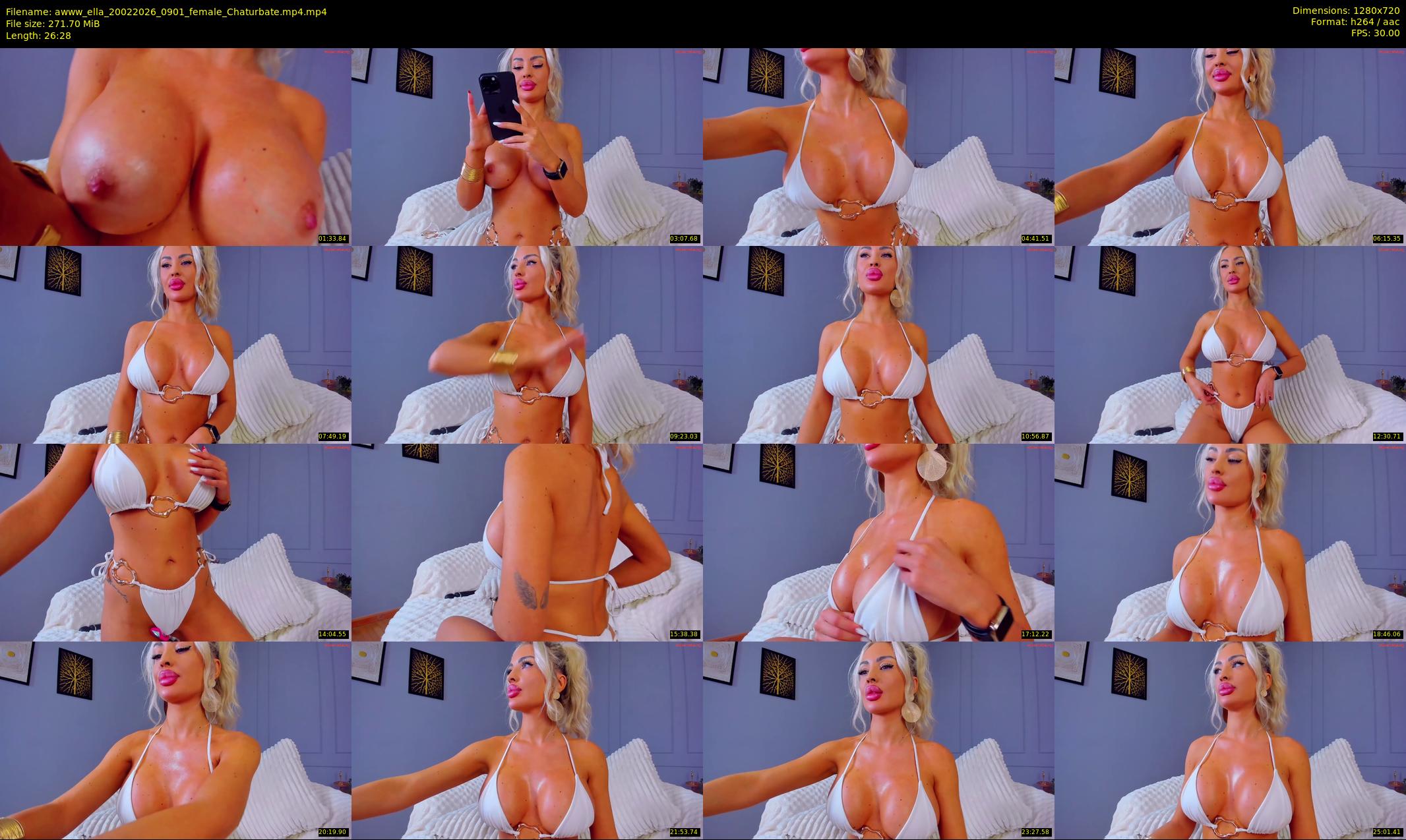 awww_ella — 27 minute Chaturbate female cam show recording, 720p, Feb 20, 2026