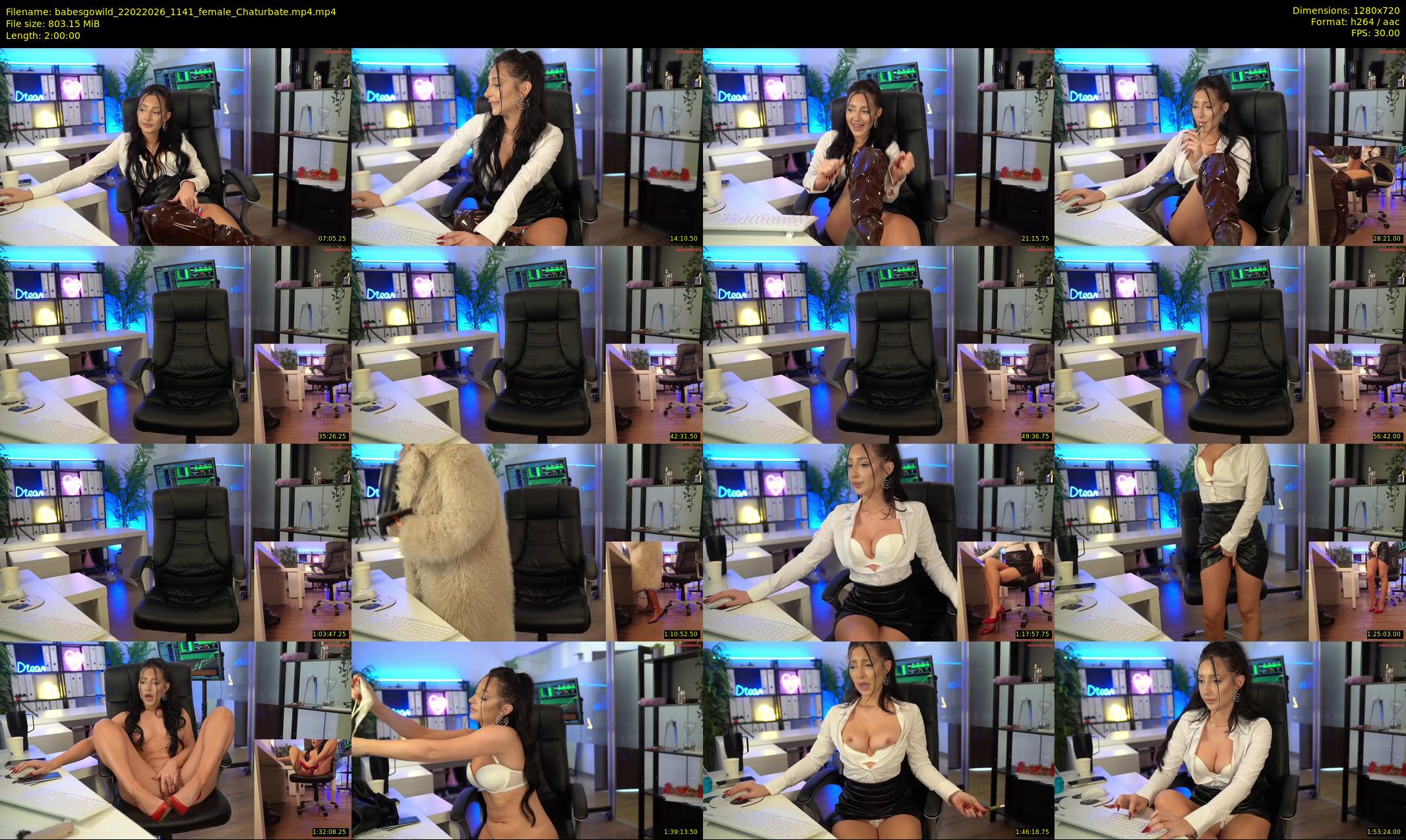 babesgowild — 120 minute Chaturbate couple cam show recording, 720p, Feb 22, 2026
