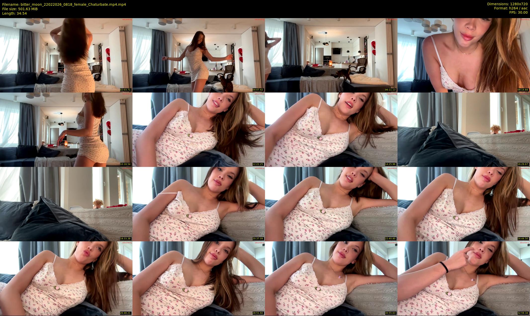 bitter_moon — 35 minute Chaturbate female cam show recording, 720p, Feb 22, 2026