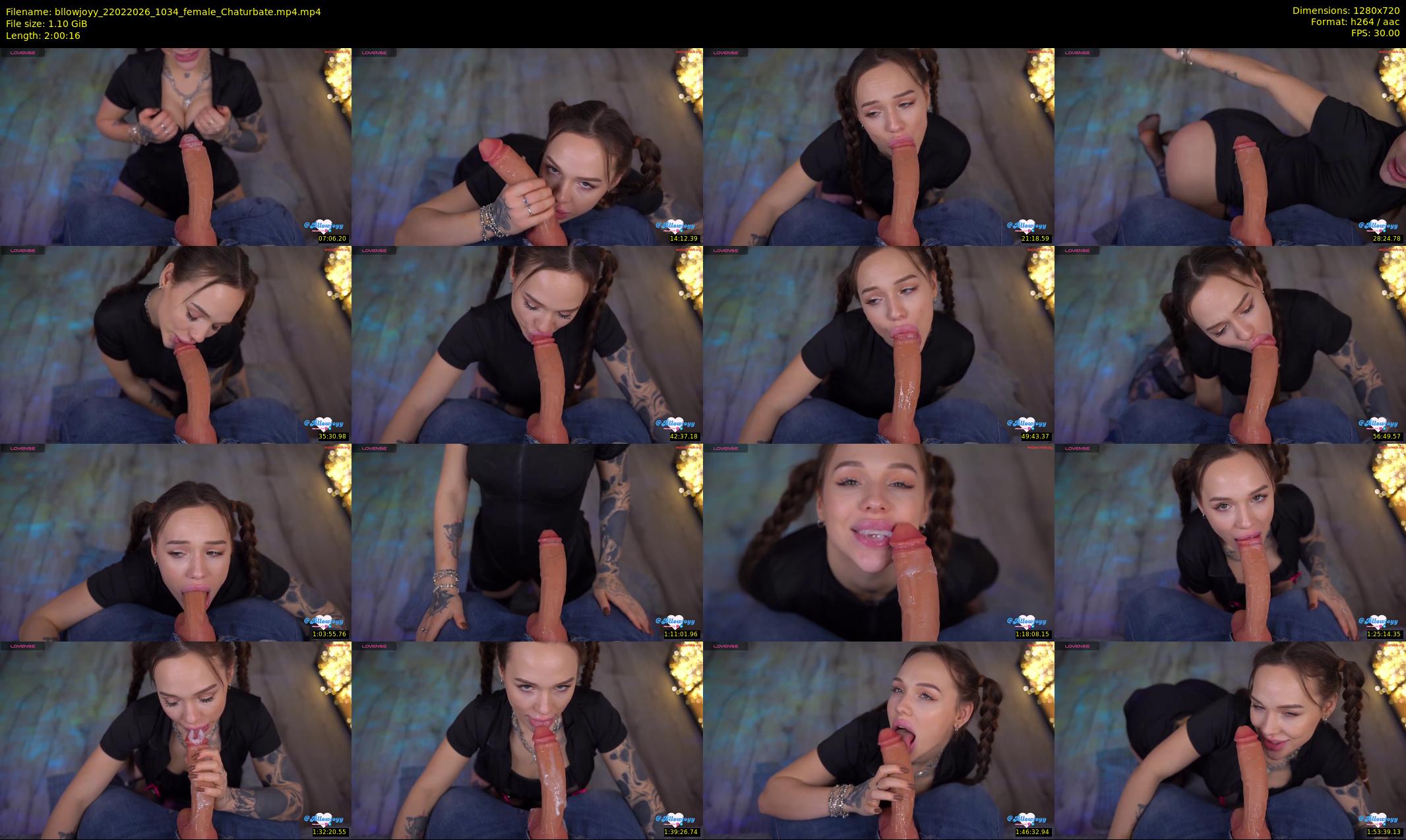 bllowjoyy — 121 minute Chaturbate female cam show recording, 720p, Feb 22, 2026