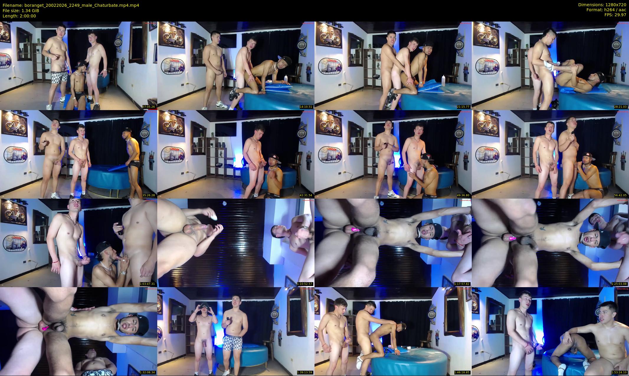 boranget — 120 minute Chaturbate male cam show recording, 720p, Feb 20, 2026
