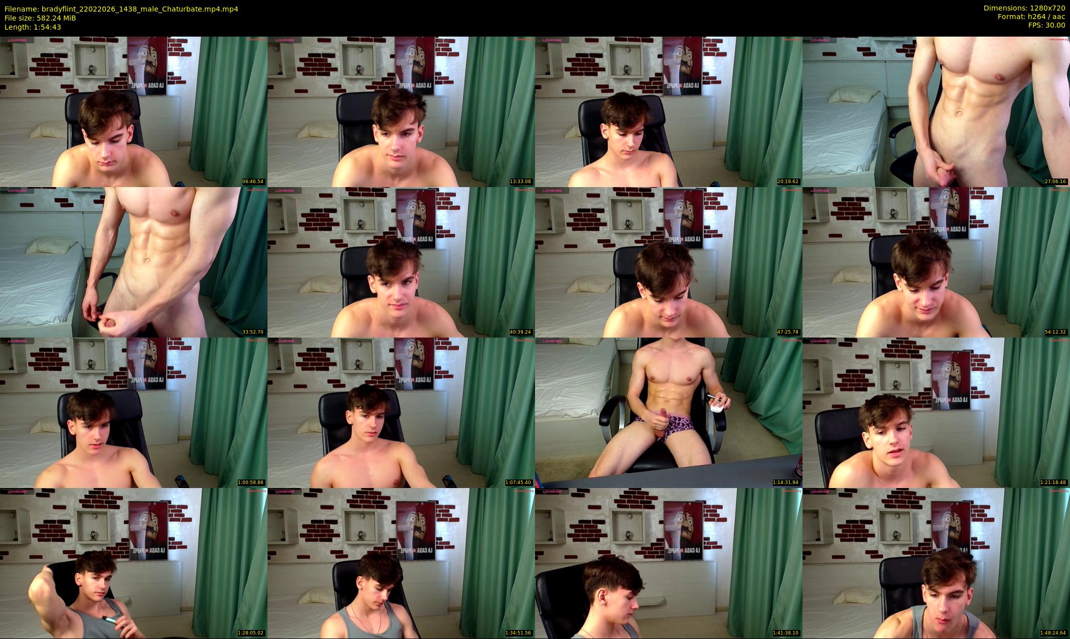 bradyflint — 115 minute Chaturbate male cam show recording, 720p, Feb 22, 2026