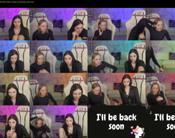 bright_diamonds_054 — 121 minute Chaturbate couple cam show recording, 720p, Feb 21, 2026