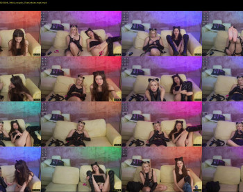 bright_diamonds_054 — 95 minute Chaturbate couple cam show recording, 720p, Feb 21, 2026