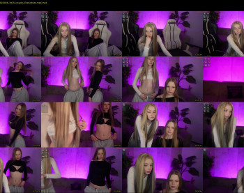 bright_diamonds_054 — 63 minute Chaturbate couple cam show recording, 720p, Feb 23, 2026