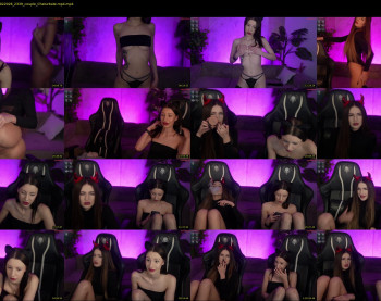 bright_diamonds_054 — 71 minute Chaturbate couple cam show recording, 720p, Feb 23, 2026
