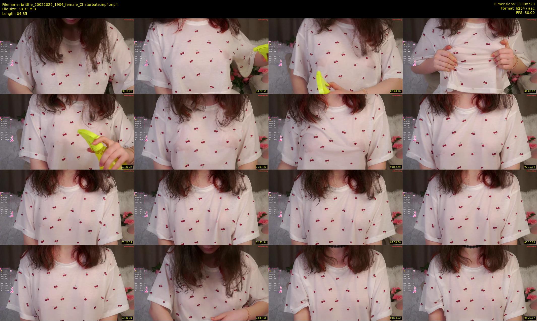britthe — 5 minute Chaturbate female cam show recording, 720p, Feb 20, 2026