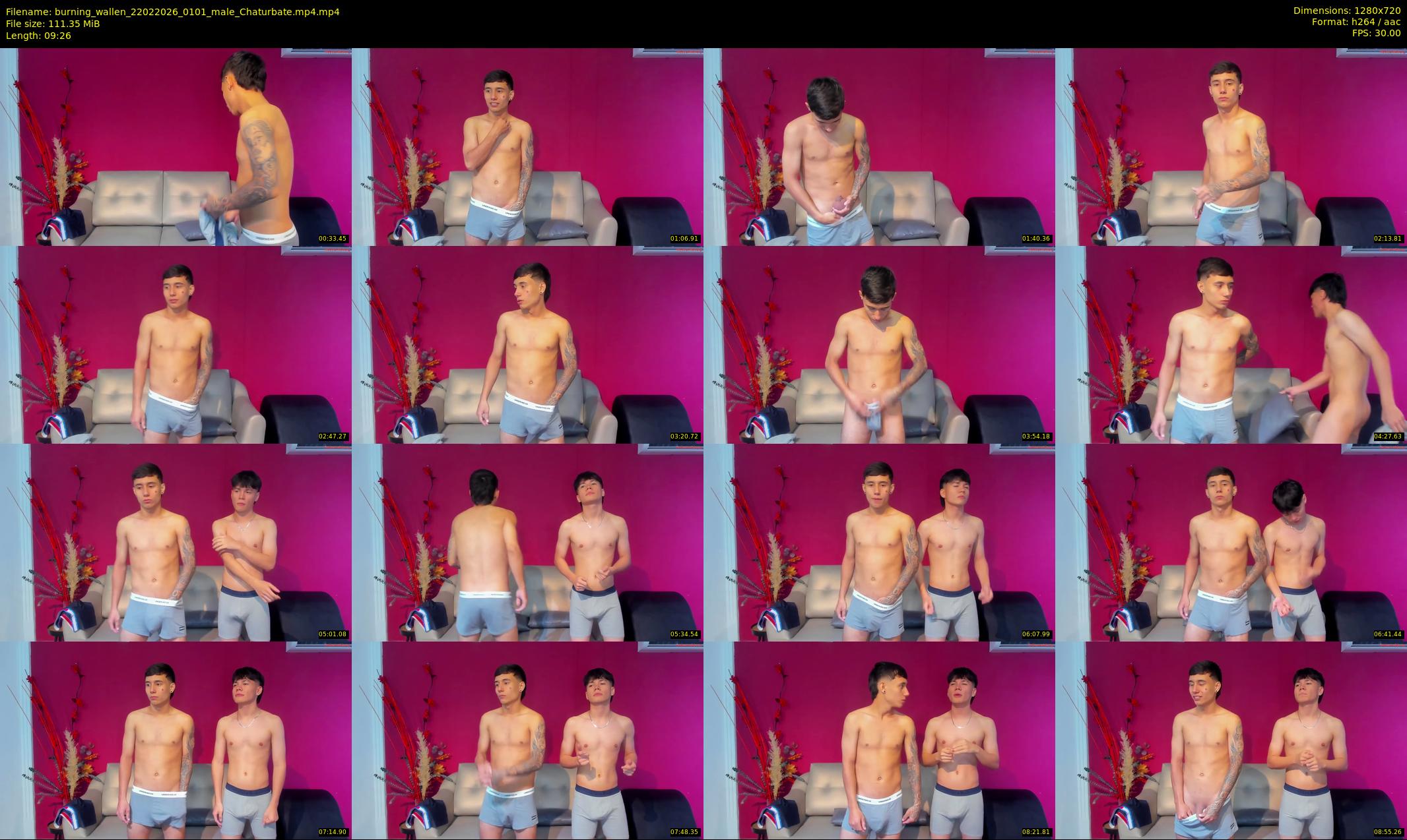 burning_wallen — 10 minute Chaturbate couple cam show recording, 720p, Feb 22, 2026