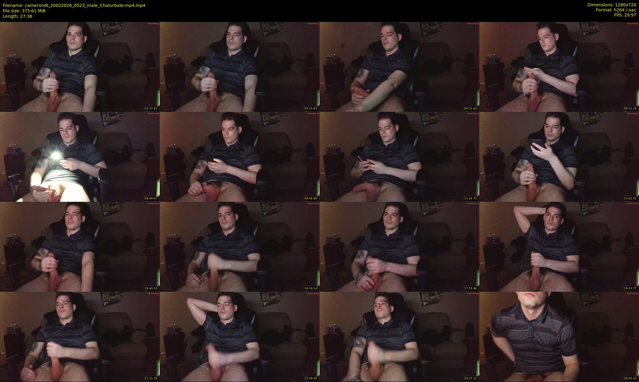 camerondt — 28 minute Chaturbate male cam show recording, 720p, Feb 20, 2026