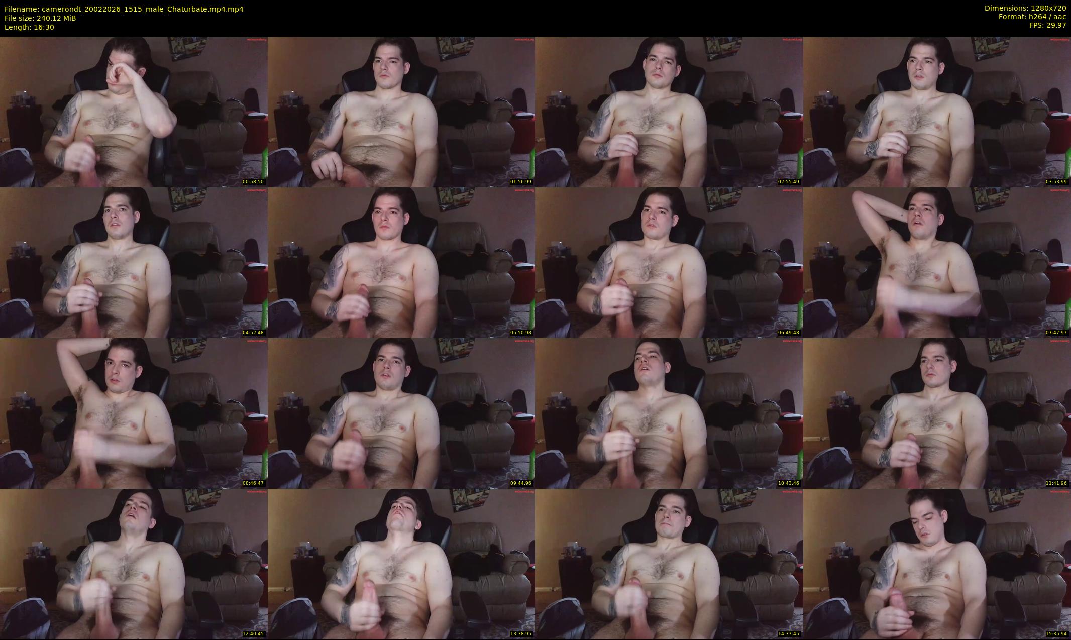 camerondt — 17 minute Chaturbate male cam show recording, 720p, Feb 20, 2026