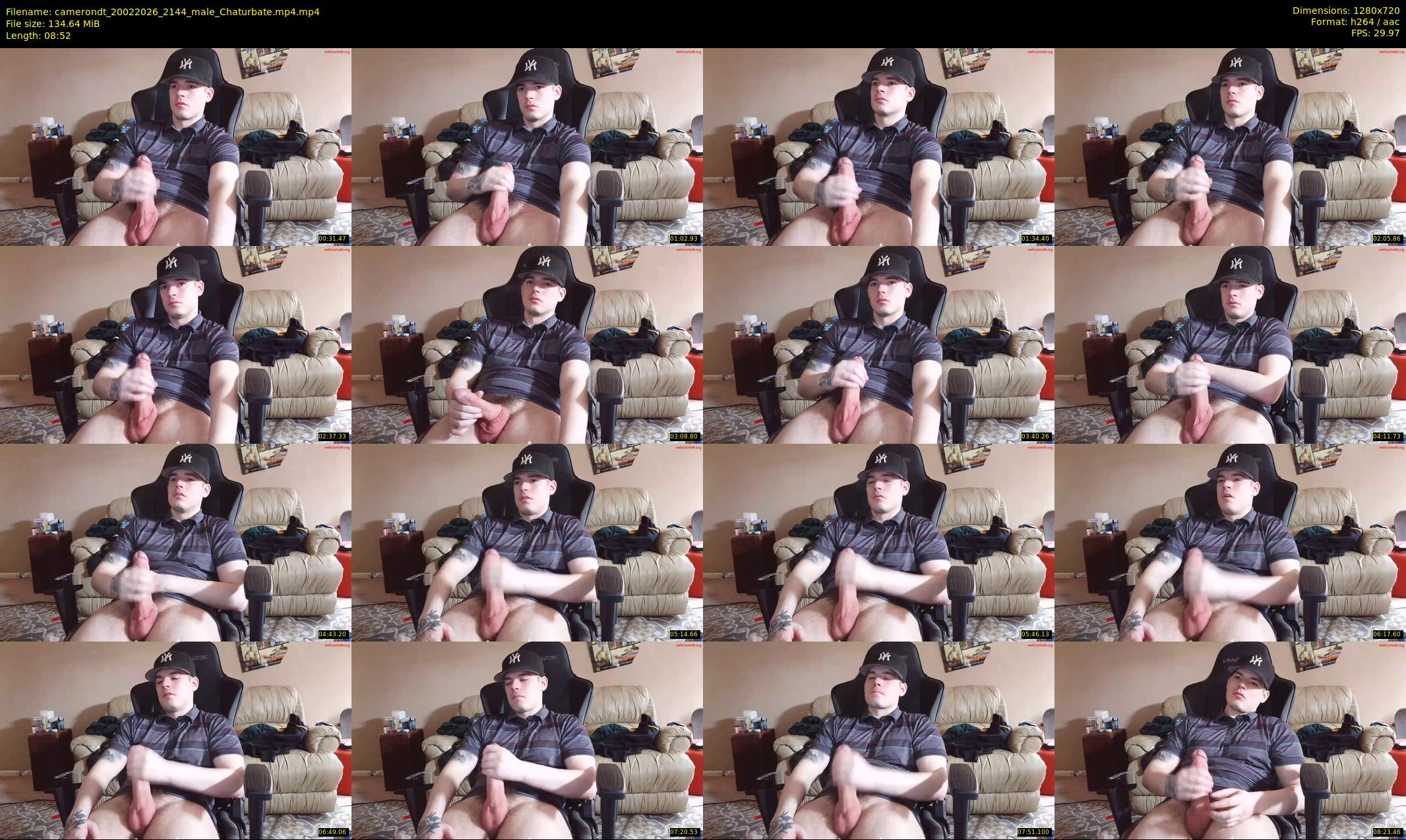 camerondt — 9 minute Chaturbate male cam show recording, 720p, Feb 20, 2026