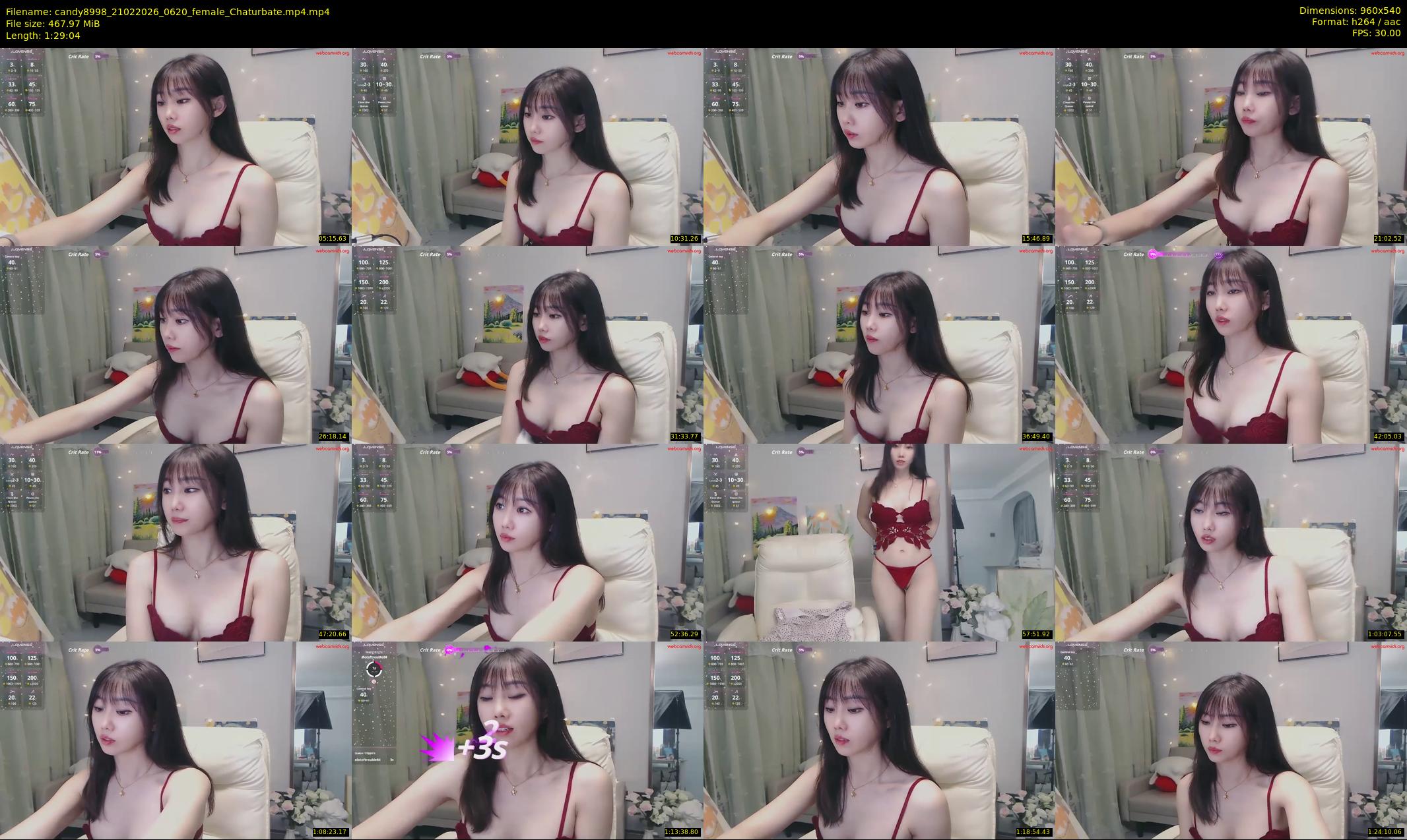candy8998 — 90 minute Chaturbate female cam show recording, 480p, Feb 21, 2026