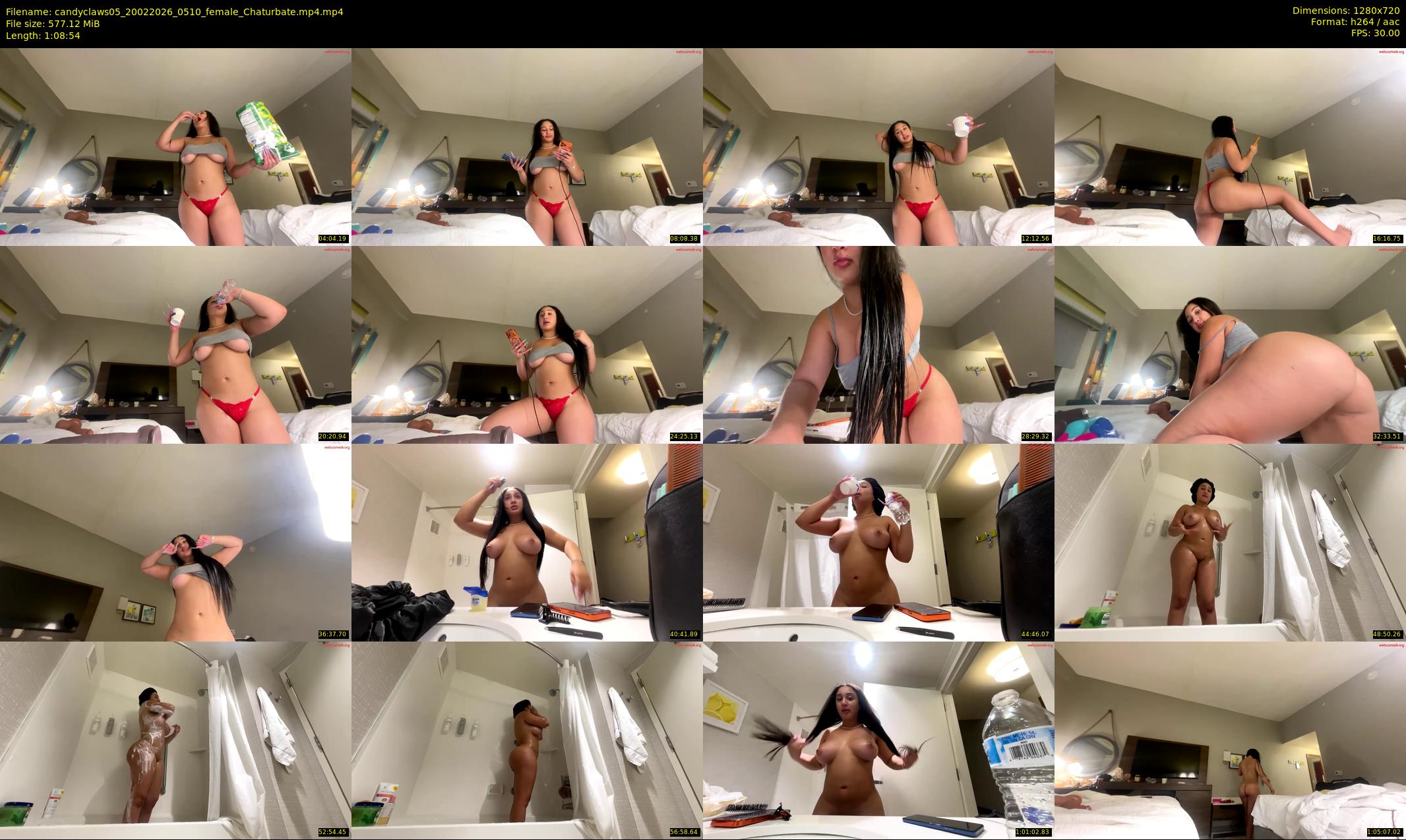 candyclaws05 — 69 minute Chaturbate female cam show recording, 720p, Feb 20, 2026