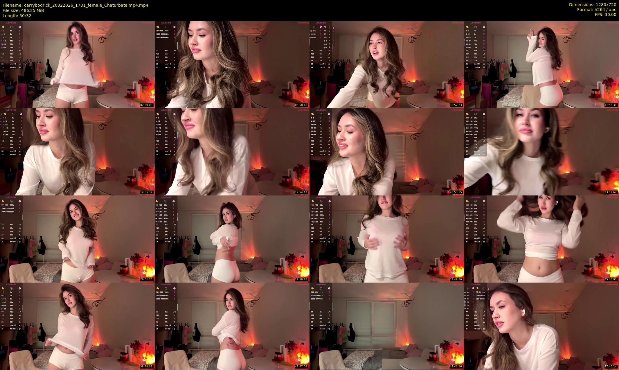 carrybodrick — 51 minute Chaturbate female cam show recording, 720p, Feb 20, 2026