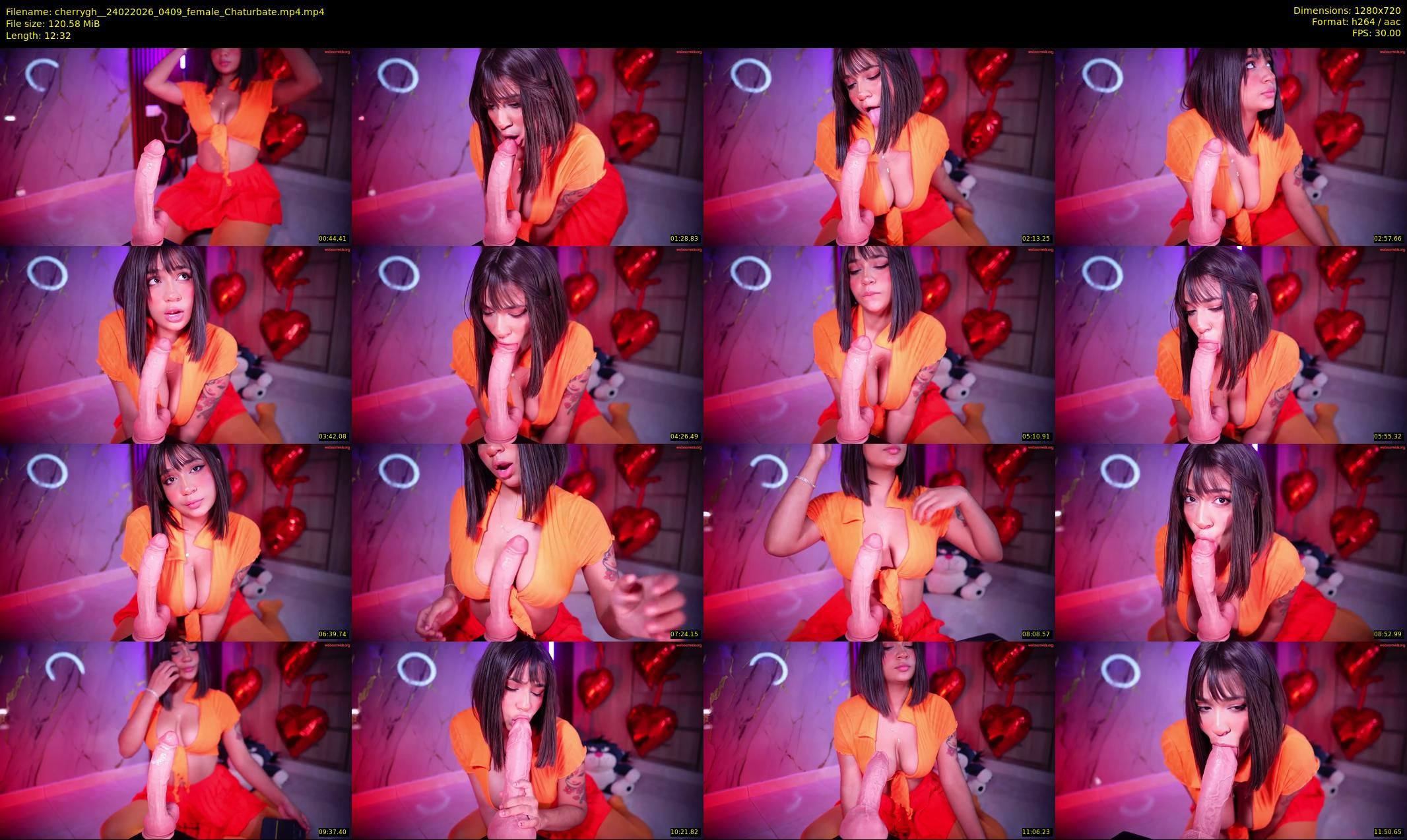 cherrygh_ — 13 minute Chaturbate female cam show recording, 720p, Feb 24, 2026