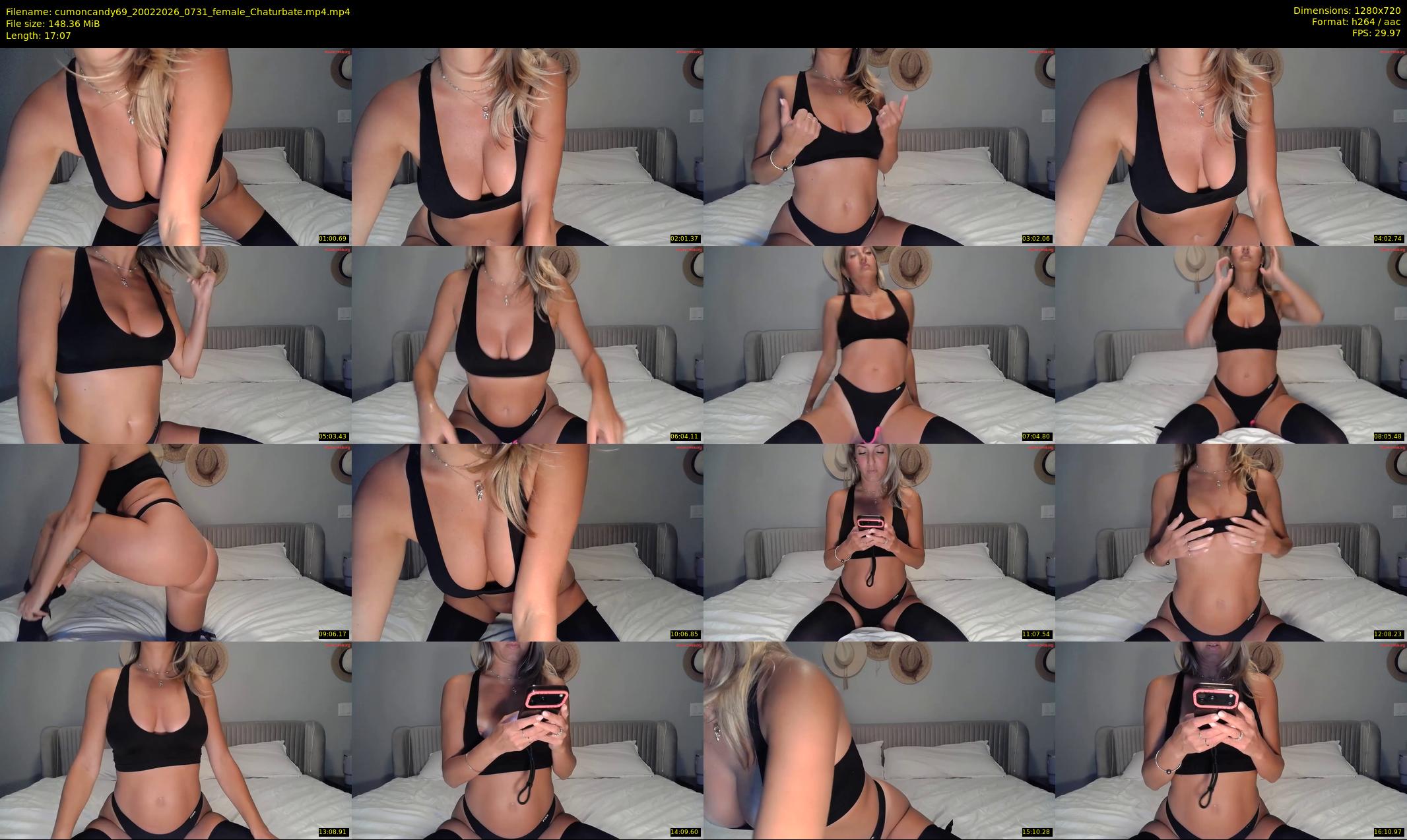 cumoncandy69 — 18 minute Chaturbate couple cam show recording, 720p, Feb 20, 2026