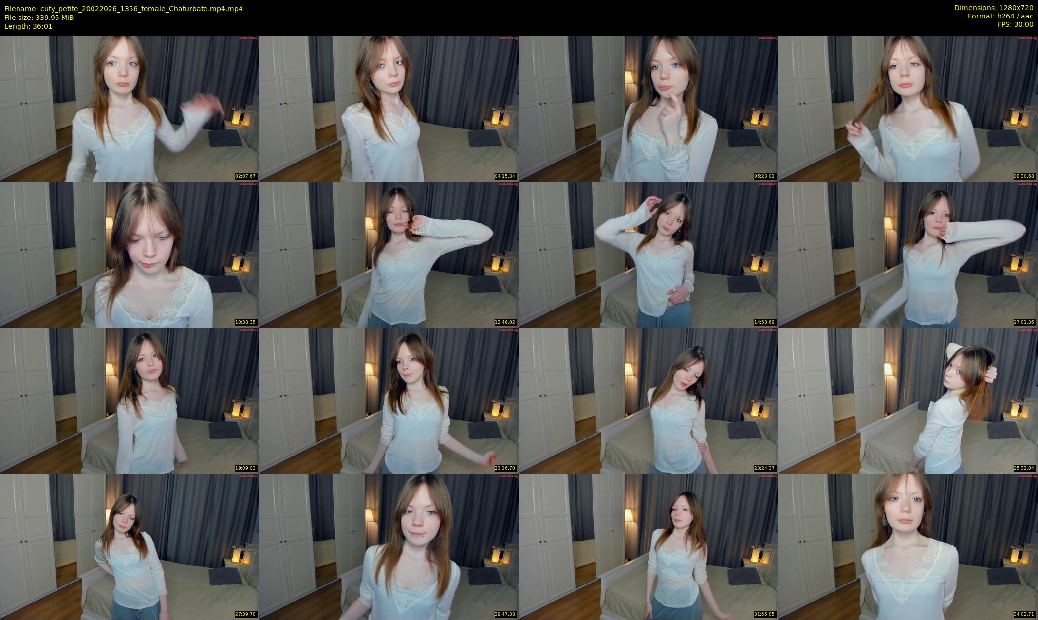 cuty_petite — 37 minute Chaturbate female cam show recording, 720p, Feb 20, 2026