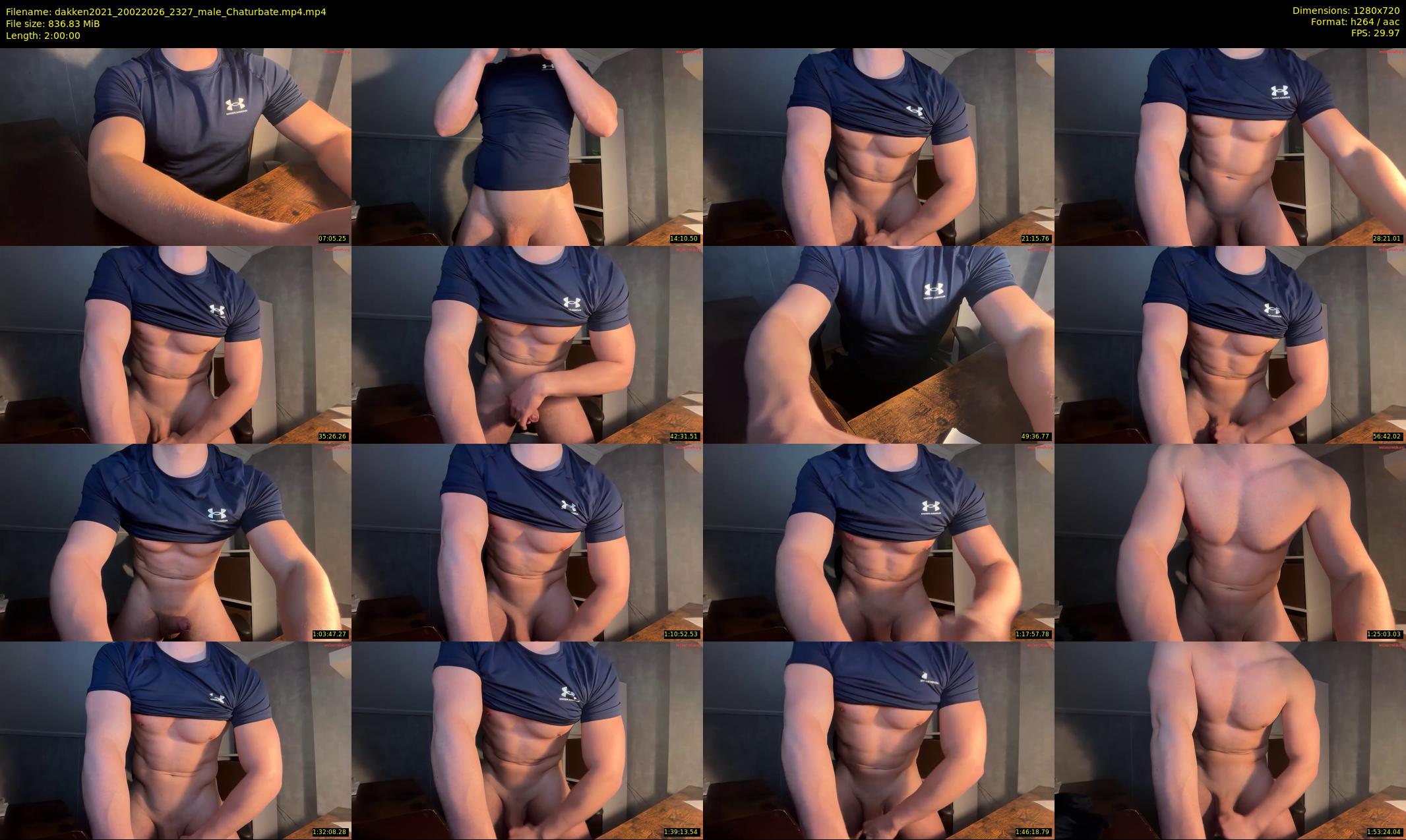 dakken2021 — 120 minute Chaturbate male cam show recording, 720p, Feb 20, 2026