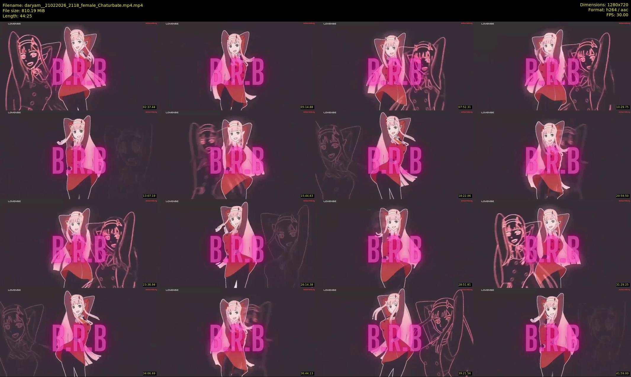 daryam_ — 45 minute Chaturbate female cam show recording, 720p, Feb 21, 2026